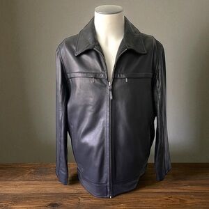 DANIEL CREMIEUX COLLECTION LAMB LEATHER JACKET SIZE MEDIUM